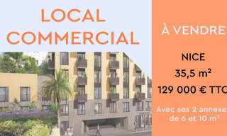 Commerce  51 m² à vendre à Nice (06300)