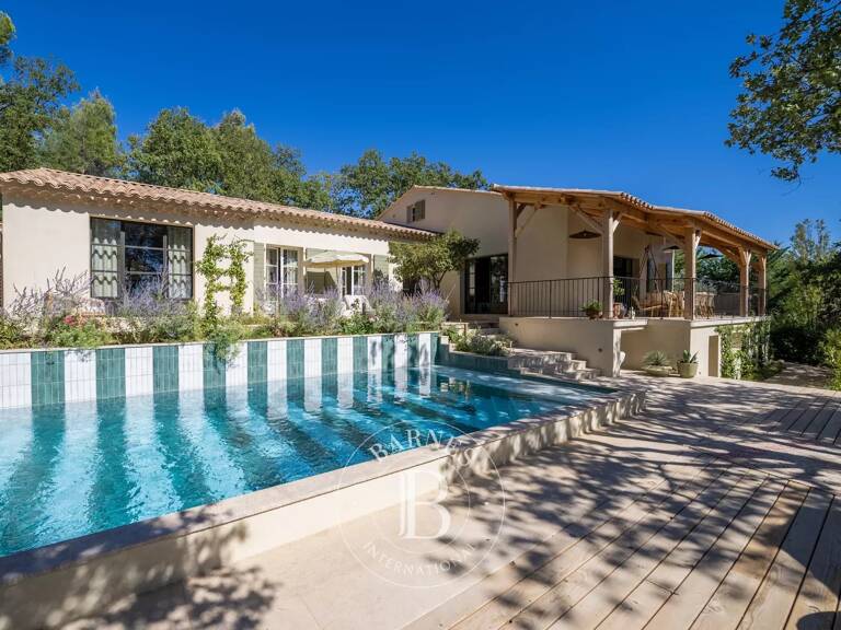 LOURMARIN – PROPRIÉTÉ RÉNOVÉE DE 220 M² – 5 CHAMBRES – PISCINE – — photo 1
