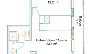 Appartement 2 Pièces 41 m² à louer à Vanves (92170)