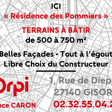 Terrain  70000 €
