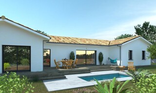 Maison 130 m² à construire Budos (33720)