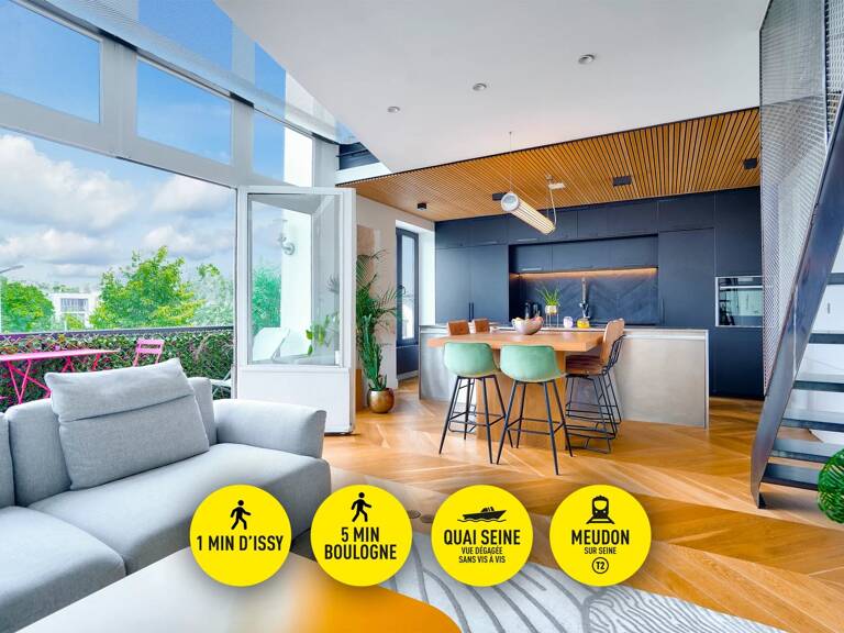 Meudon lisière Boulogne & Issy-les-Moulineaux - Duplex d'Exce... — photo 1