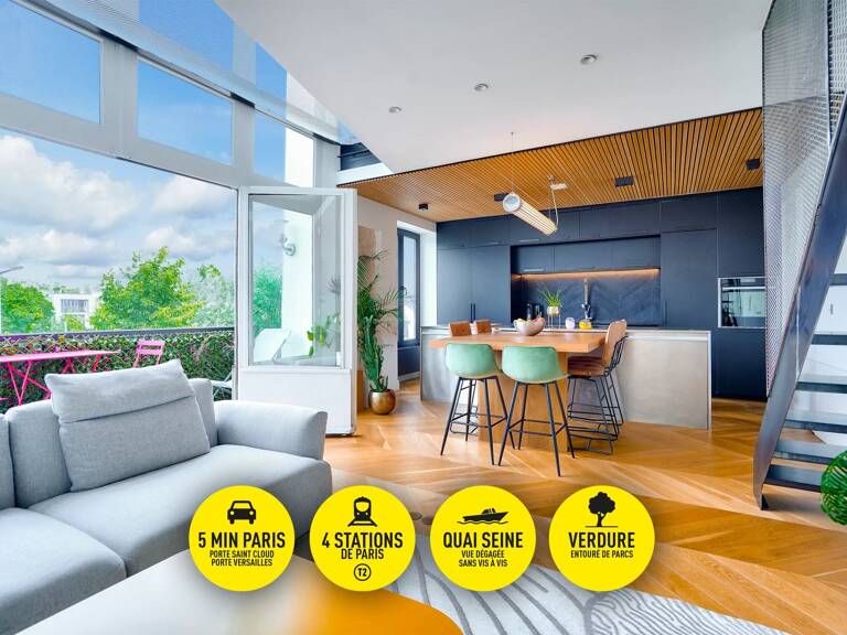 Meudon lisière Boulogne & Issy-les-Moulineaux - Duplex d'Exce... — photo 1
