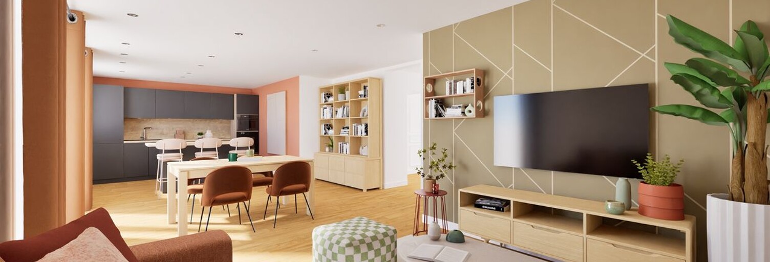 Appartement 4 Pièces 69 m² à vendre à Poissy (78300)