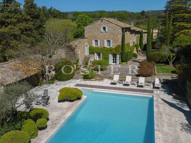 A Gordes, superbe mas et sa maison de gardien sur plus d'un hect — photo 1