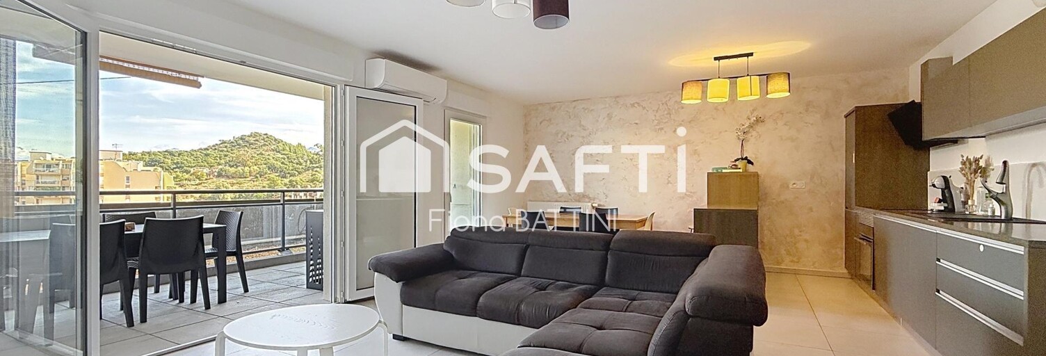 Appartement 4 Pièces 92 m² à vendre à Ajaccio (20090)