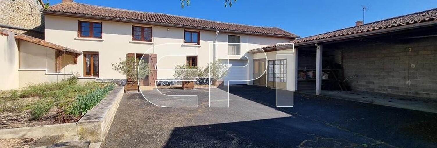 Maison 6 Pièces 110 m² à vendre à Aulnay (86330)