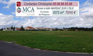 Terrain  1073 m² à vendre à Périgueux (24000)