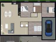 A vendre: à BOLLENE Maison de Plain-Pied comprenant 3 chambres — photo 2