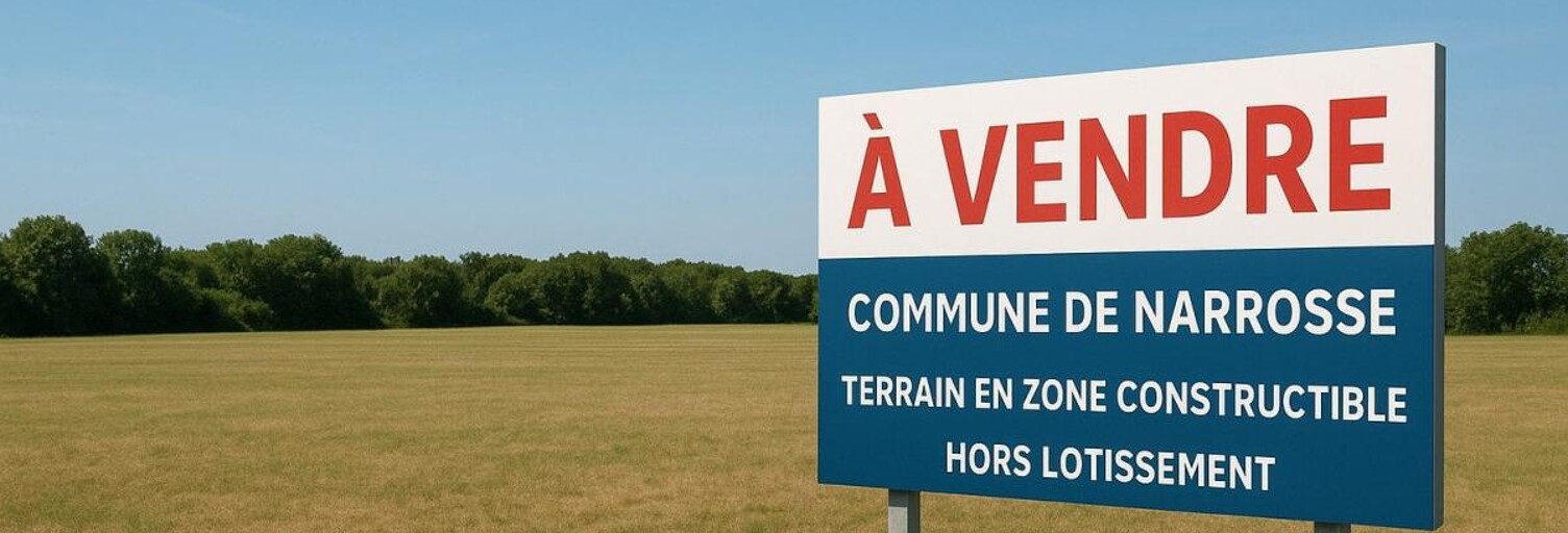 Terrain  545 m² à vendre à Narrosse (40180)