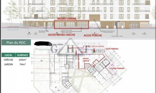 Commerce  143 m² à vendre à Villeneuve-la-Garenne (92390)