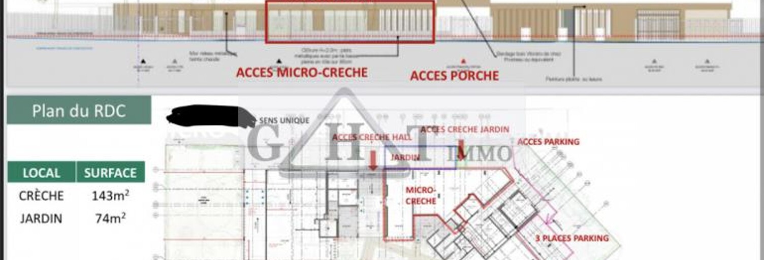 Commerce  143 m² à vendre à Villeneuve-la-Garenne (92390)