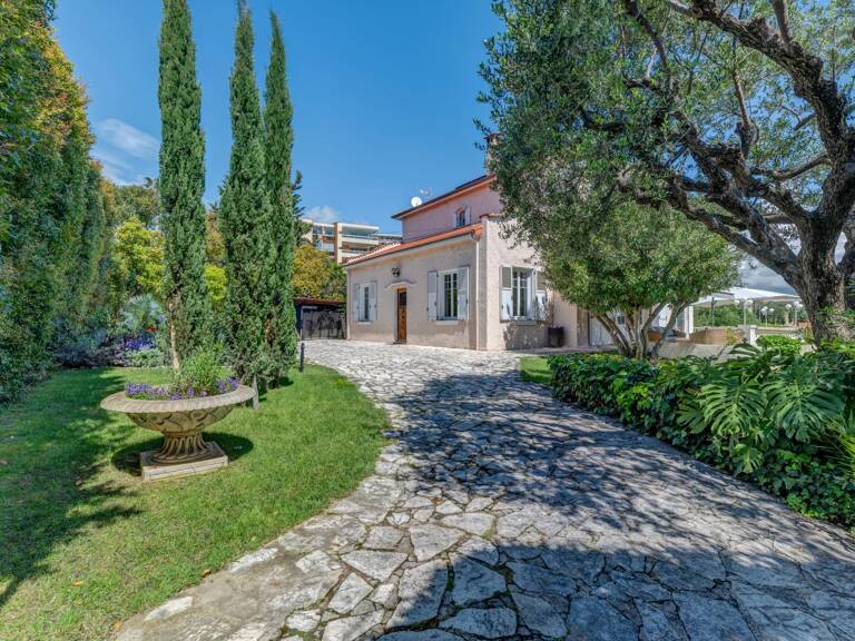 Fabron - Villa de maitre avec Piscine et Vue mer — photo 1