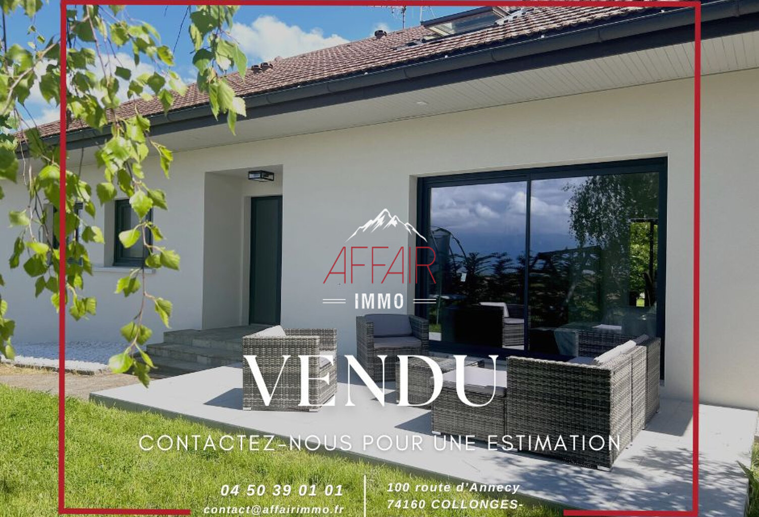 Maison individuelle 5 pièces -  74160 FEIGERES — photo 1