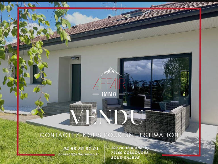 Maison individuelle 5 pièces -  74160 FEIGERES — photo 1
