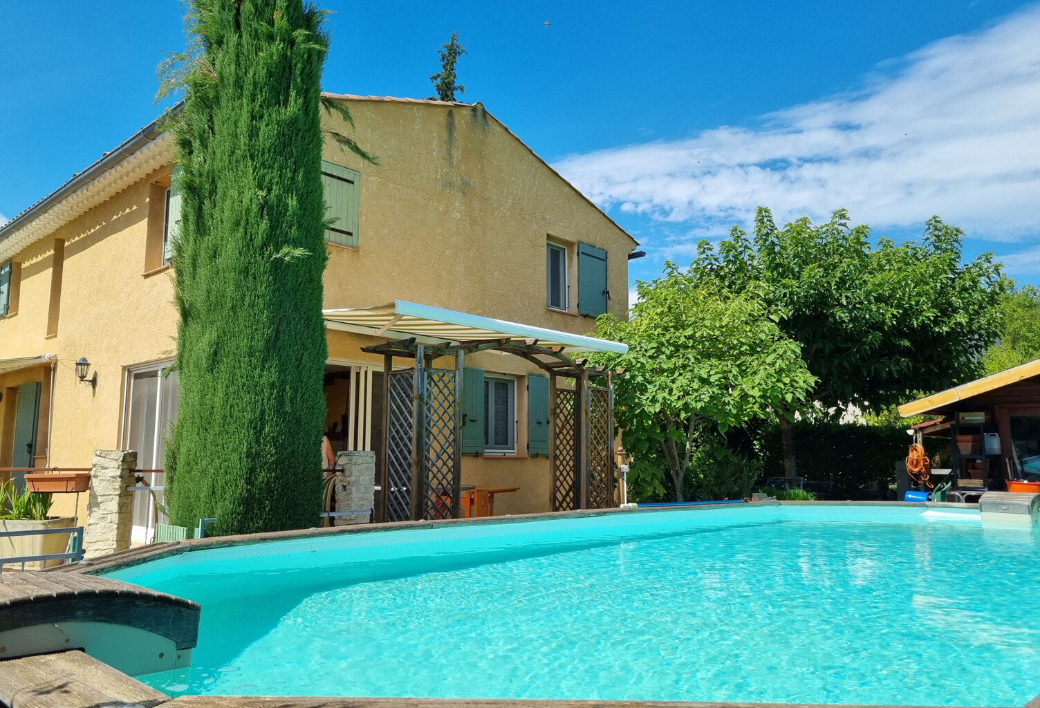Maison de campagne avec piscine — photo 1