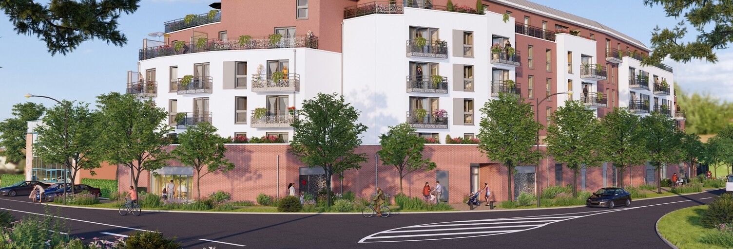 Appartement neuf T1, T2, T3, T4 Pièce 28 à 83 m² à vendre à Savigny-le-Temple (77176)