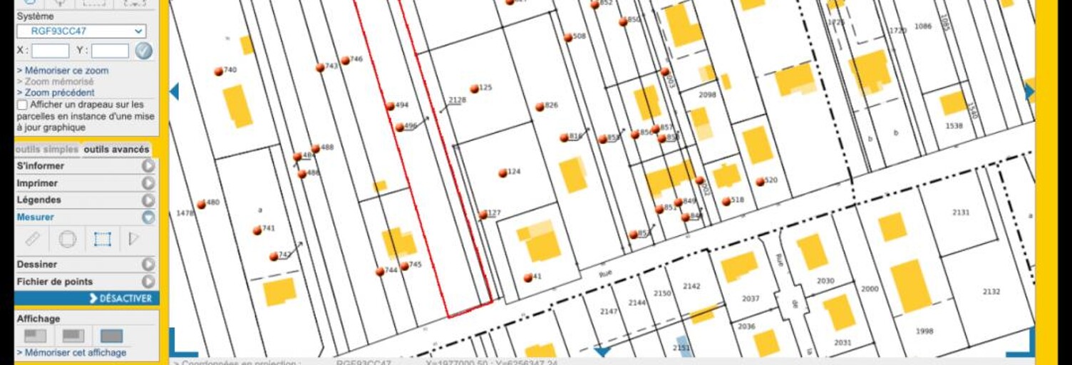 Terrain  1100 m² à vendre à Colombier-Fontaine (25260)