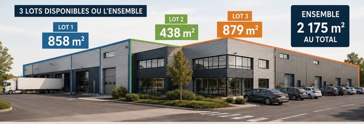 Bureau 4 Pièces 2175 m² à louer à Villefranche-sur-Saône (69400)