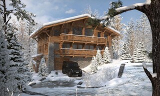 Terrain  1084 m² à vendre à Megève (74120)