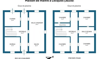 Maison 8 Pièces 205 m² à vendre à Lecques (30250)