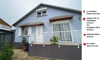 Maison 5 Pièces 107 m² à vendre à Le Tampon (97418)