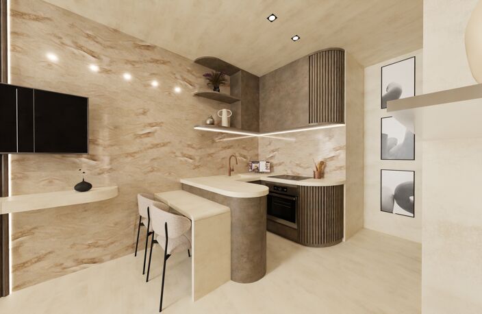 Appartement T1bis de 28,66m² | Entièrement rénové — photo 2