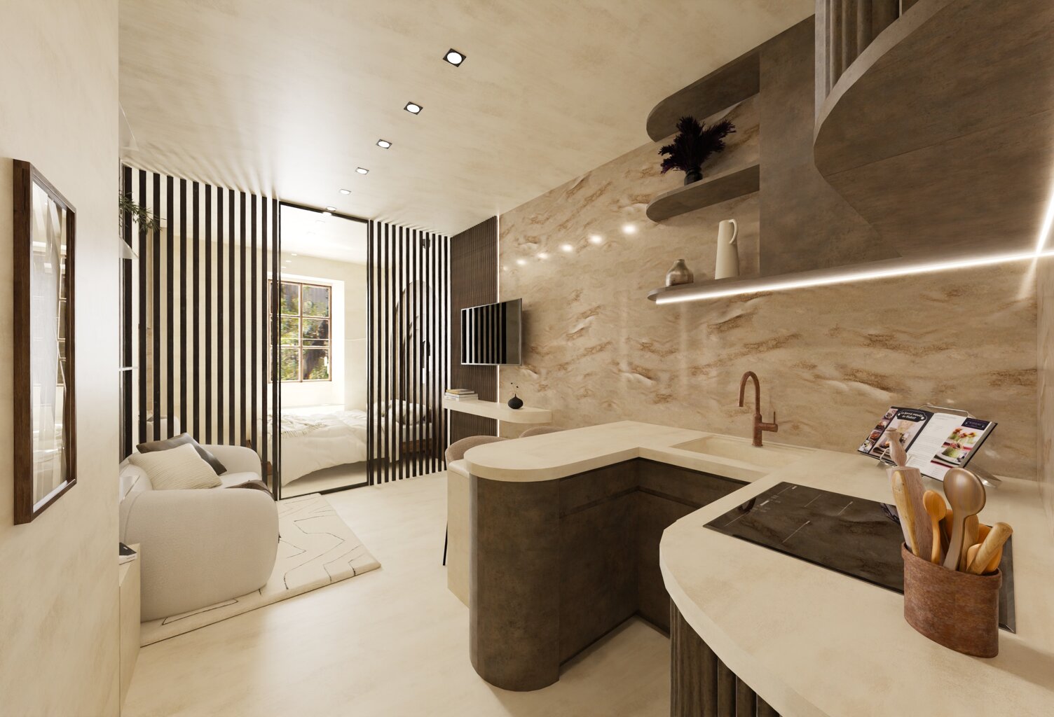 Appartement T1bis de 28,66m² | Entièrement rénové — photo 1