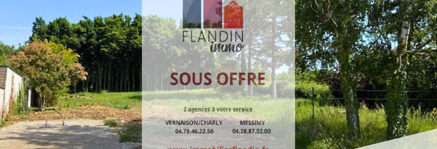 Terrain  847 m² à vendre à Charly (69390)