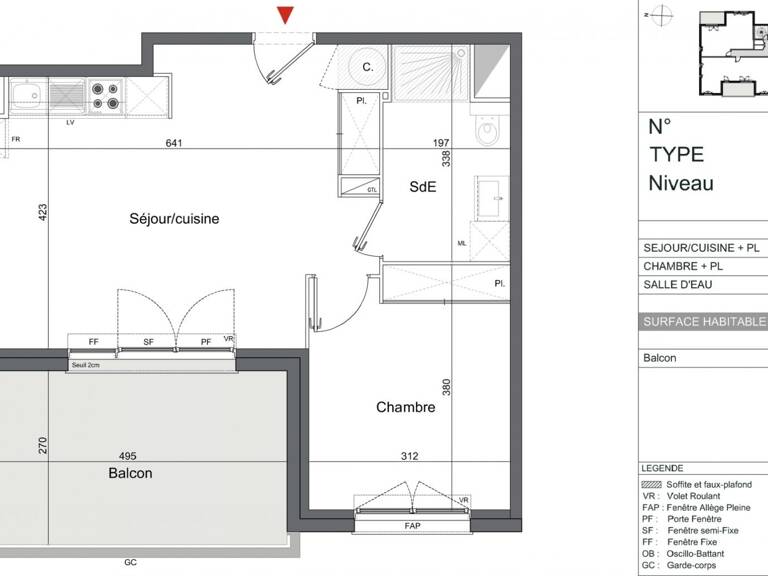 Vente Appartement 2 pièces — photo 1