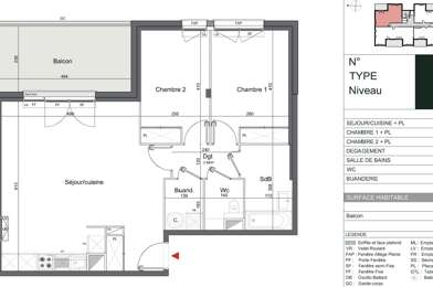 Appartement 3 pièces 385000 €