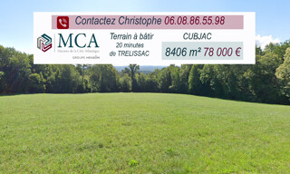 Terrain  8406 m² à vendre à Trélissac (24750)