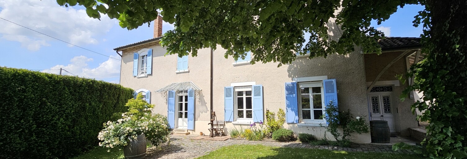 Maison 5 Pièces 214 m² à vendre à Mionnay (01390)