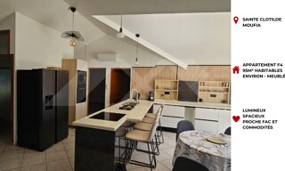 Appartement 4 Pièces 95 m² à louer à Saint-Denis (97490)