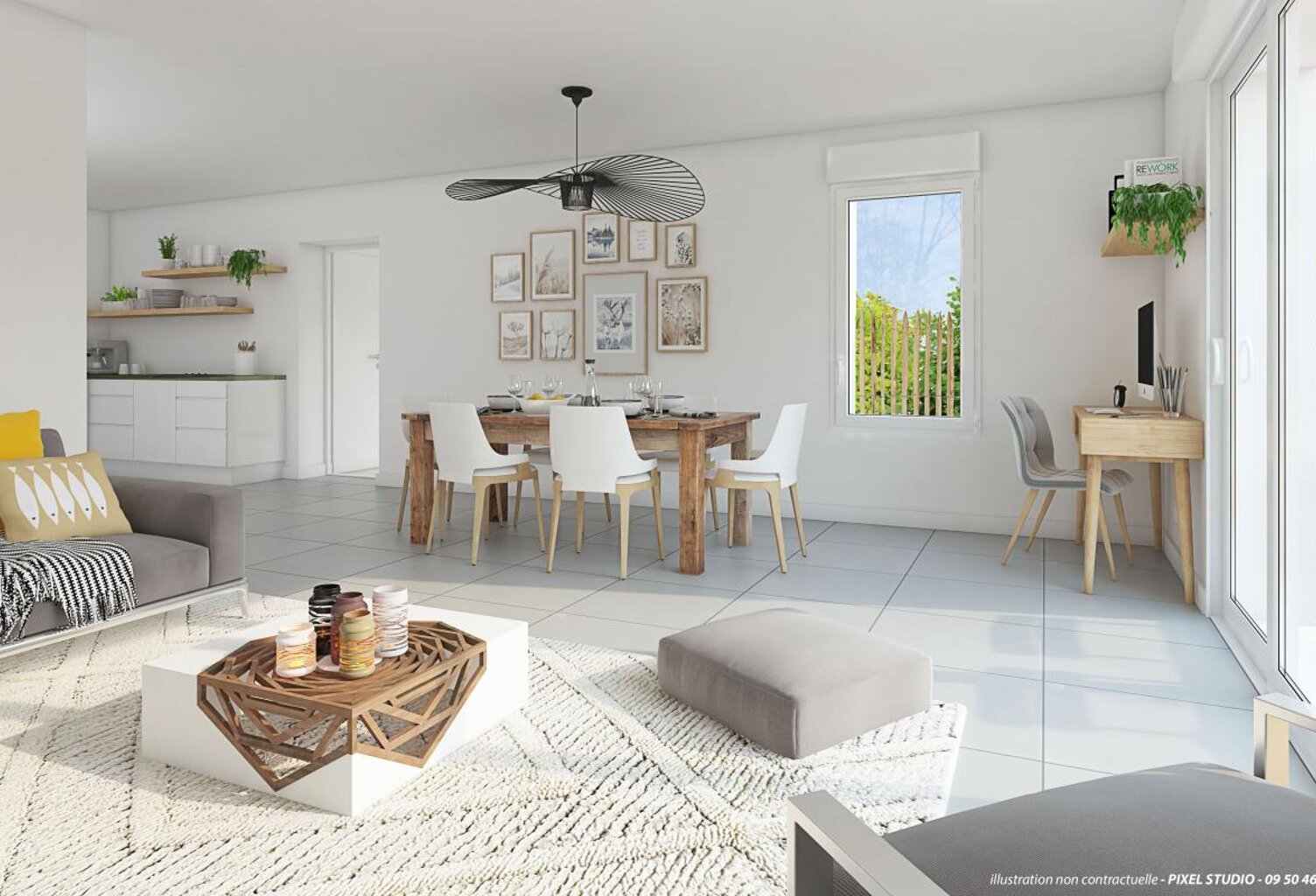 Maison À Vendre 3 chambres de 91,70 à proximité des commerces — photo 1
