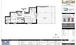 Appartement 2 Pièces 48 m² à louer à Angers (49000)