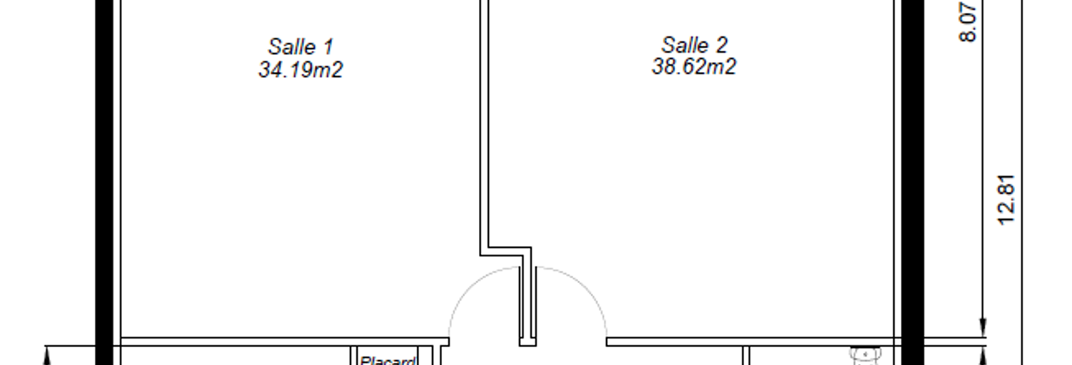 Commerce  120 m² à louer à Angers (49100)