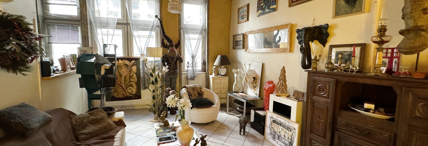 Appartement 85 m² en viager Lyon 1 (69001)