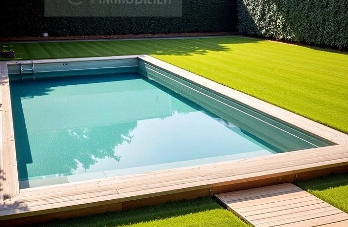 Maison contemporaine de trois chambres avec piscine - GIROND — photo 2