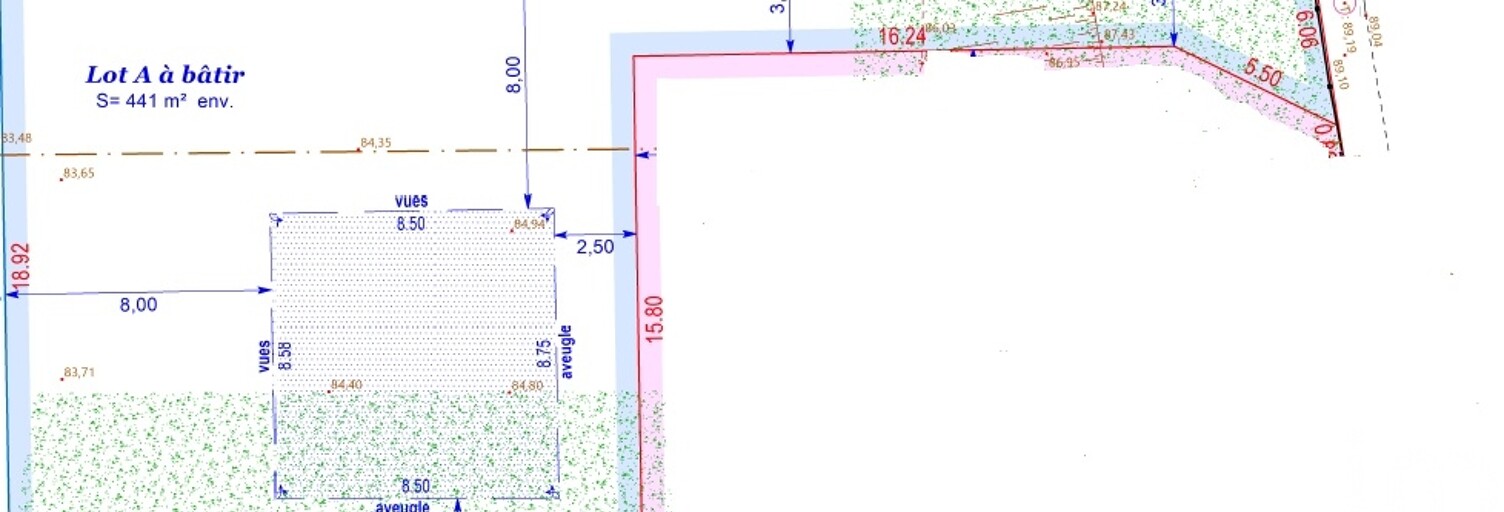 Terrain  441 m² à vendre à Marcoussis (91460)