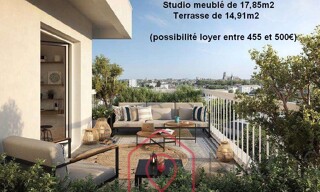 Appartement 1 Pièce 17 m² à vendre à Orléans (45100)