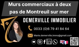 Immeuble  416 m² à vendre à Montreuil-sur-Mer (62170)