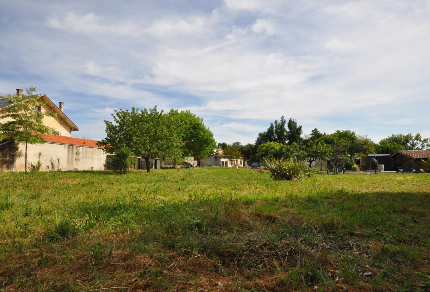 Vente terrain  1000 m² Portets (33640) — photo 1
