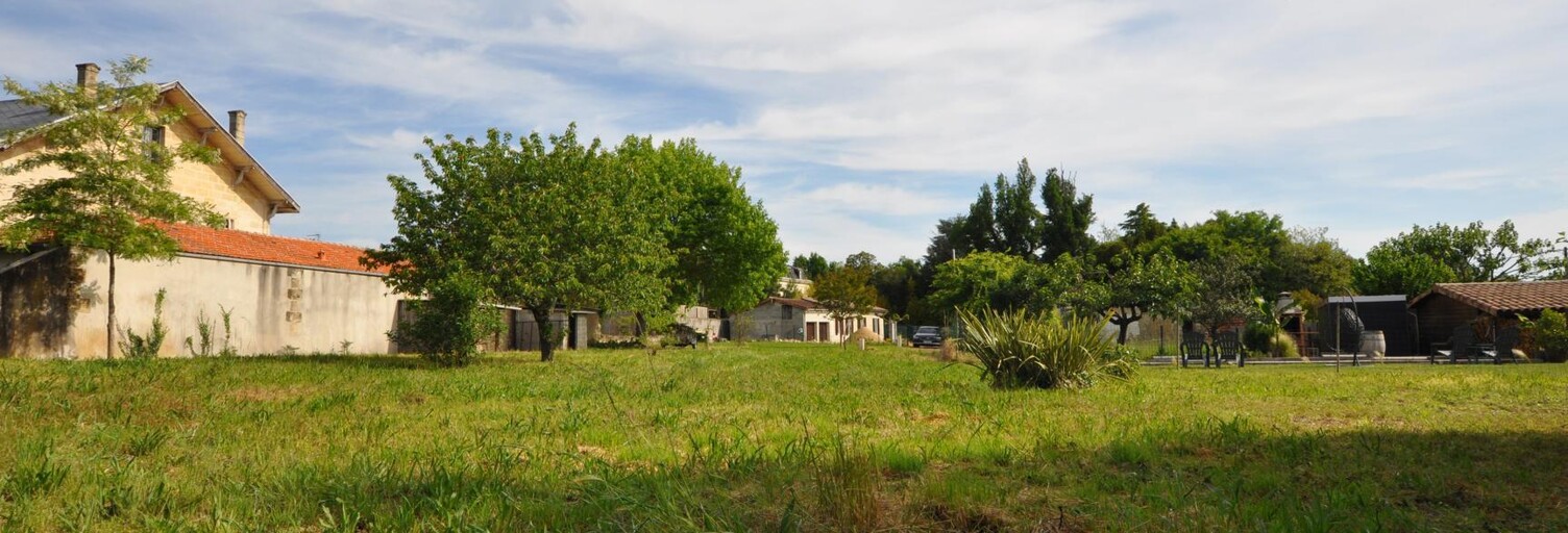 Terrain  1000 m² à vendre à Portets (33640)