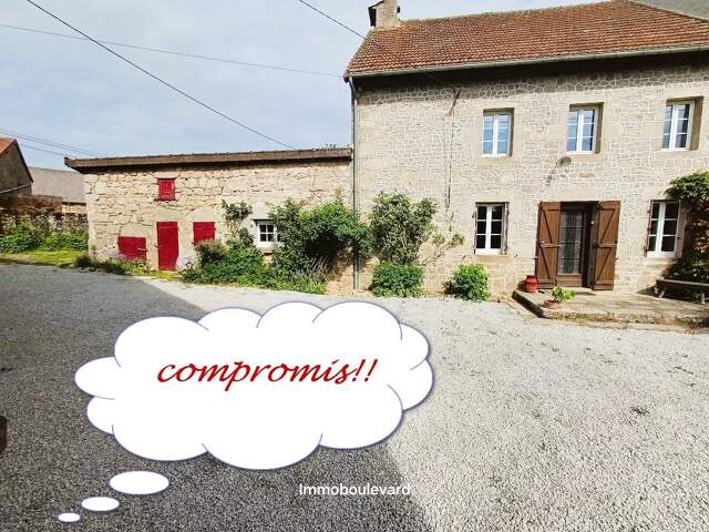 À vendre dans la Creuse, belle maison, grange et jardin. — photo du bien