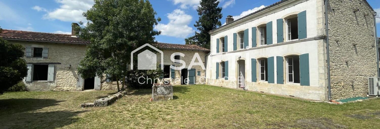 Maison 8 Pièces 285 m² à vendre à Fenioux (17350)