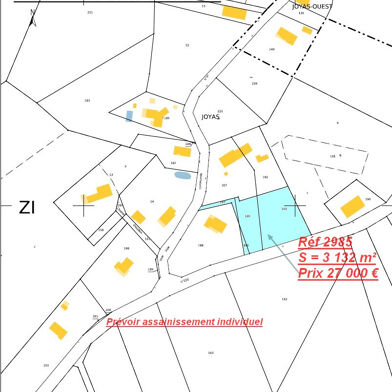 Terrain  27000 €