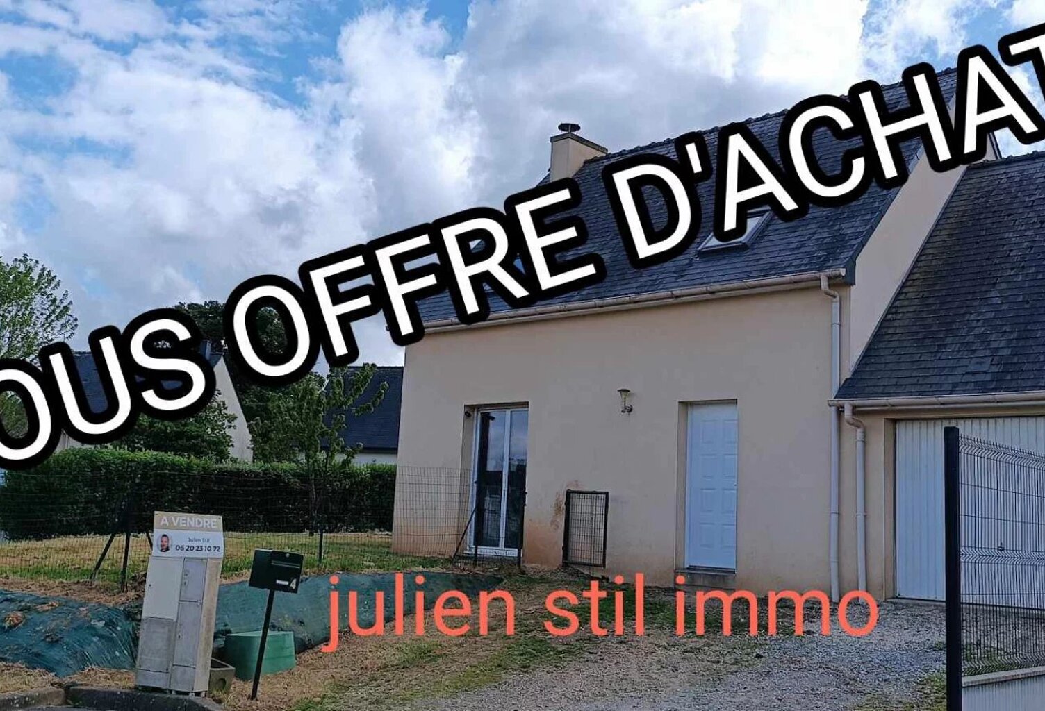 EXCLUSIVITÉ - Maison 3 chambres + garage — photo 1