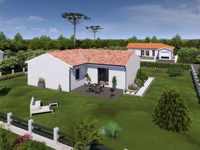 Dax Maison en L 3 chambres évolutive  — photo du bien
