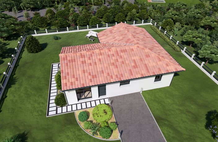 Dax Maison en L 3 chambres évolutive  — photo 2